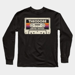 Theodore Name Limited Edition Long Sleeve T-Shirt